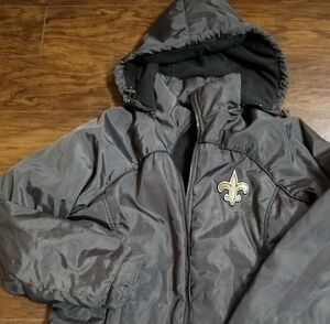 WOMEN'S PRO-LINE NEW ORLEANS SAINTS COAT SZ.M